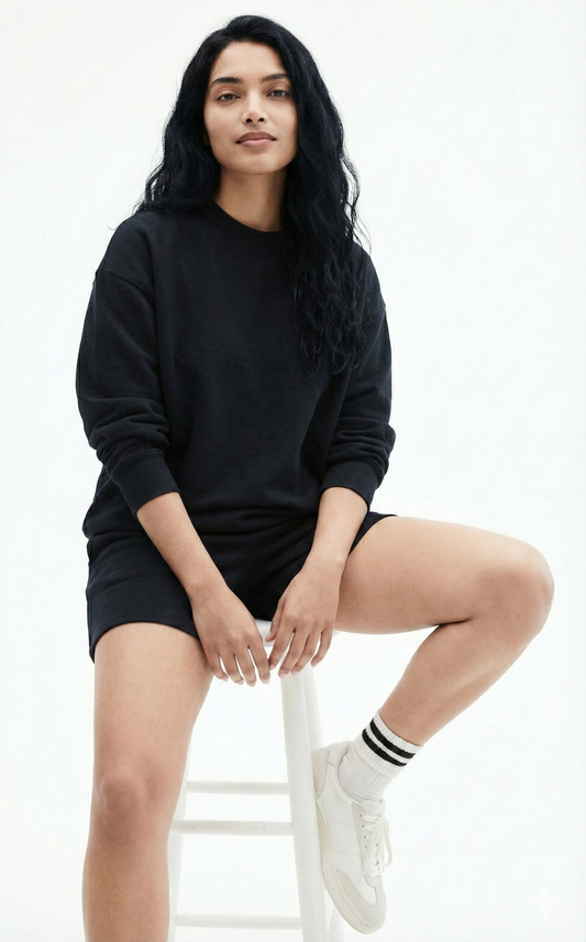 Unisex Plain Sweatshirt in Multiple Colours