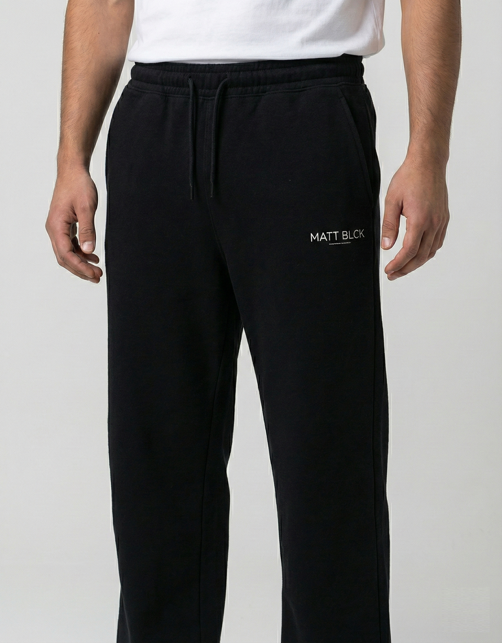 Black Unisex Sweatpants