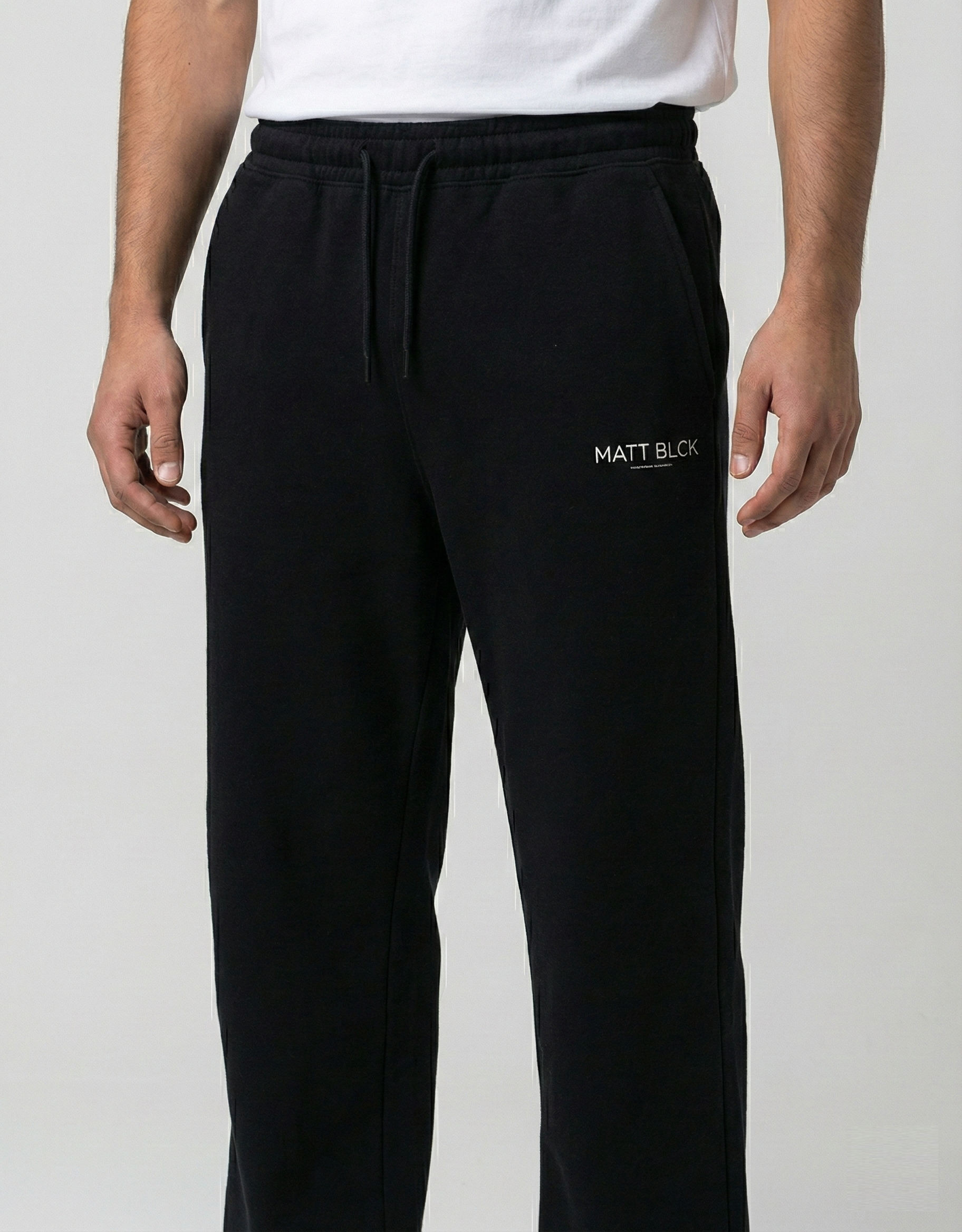 Black Unisex Sweatpants