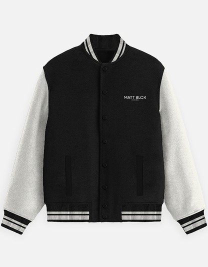 Black Varsity Jacket For Men