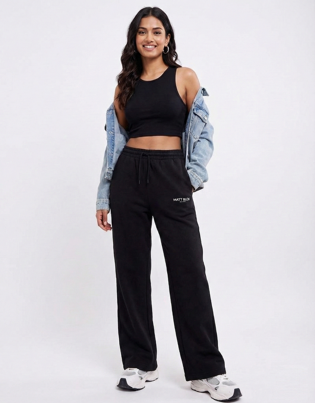 Black Unisex Sweatpants