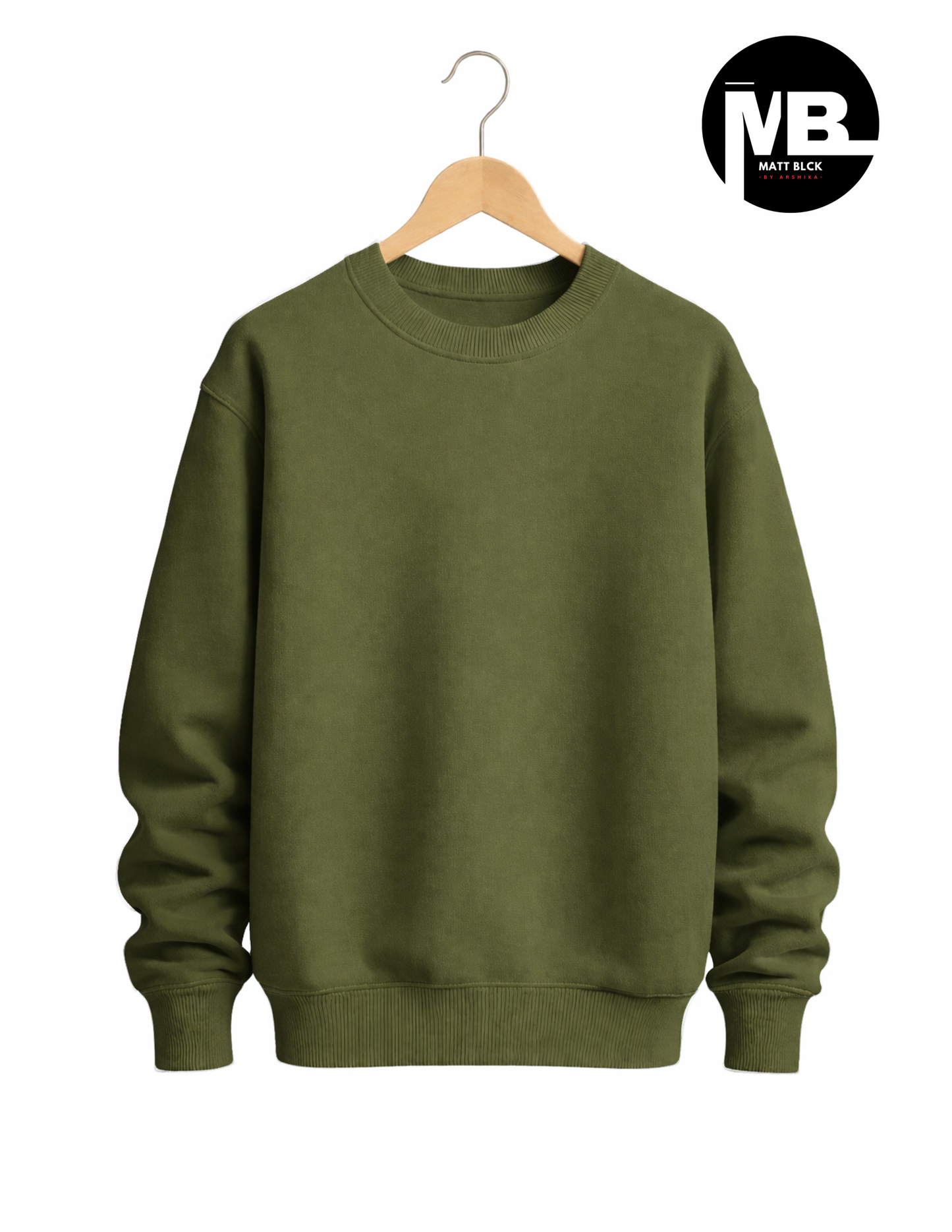 Unisex Plain Sweatshirt in Multiple Colours
