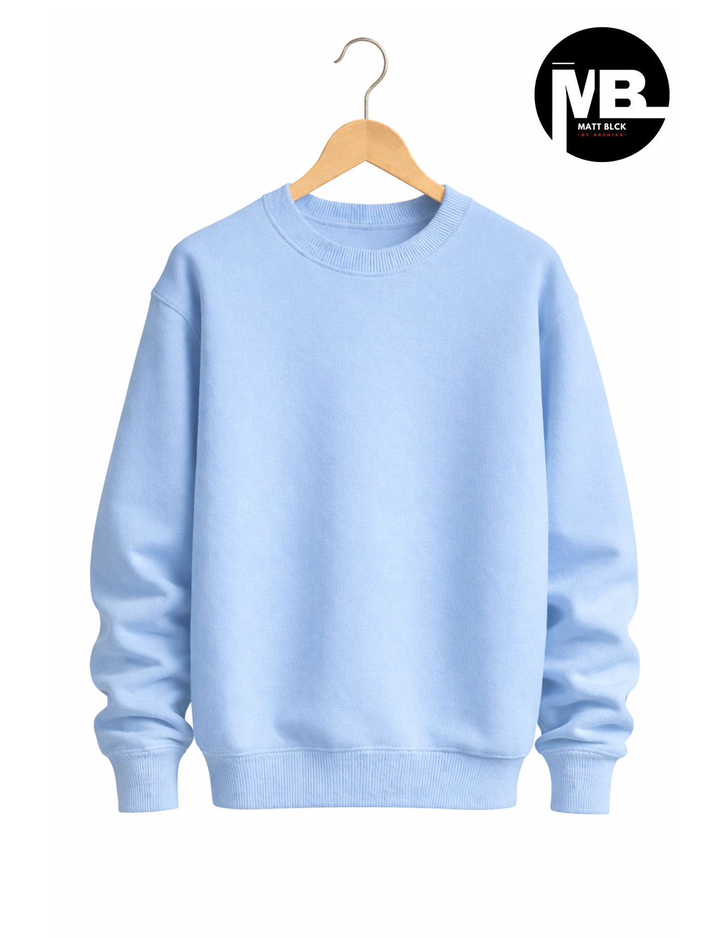 Unisex Plain Sweatshirt in Multiple Colours