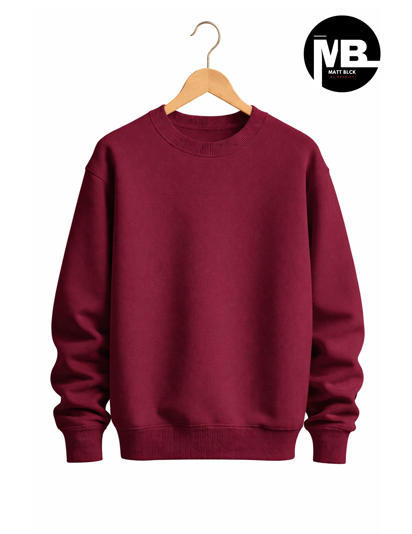 Unisex Plain Sweatshirt in Multiple Colours