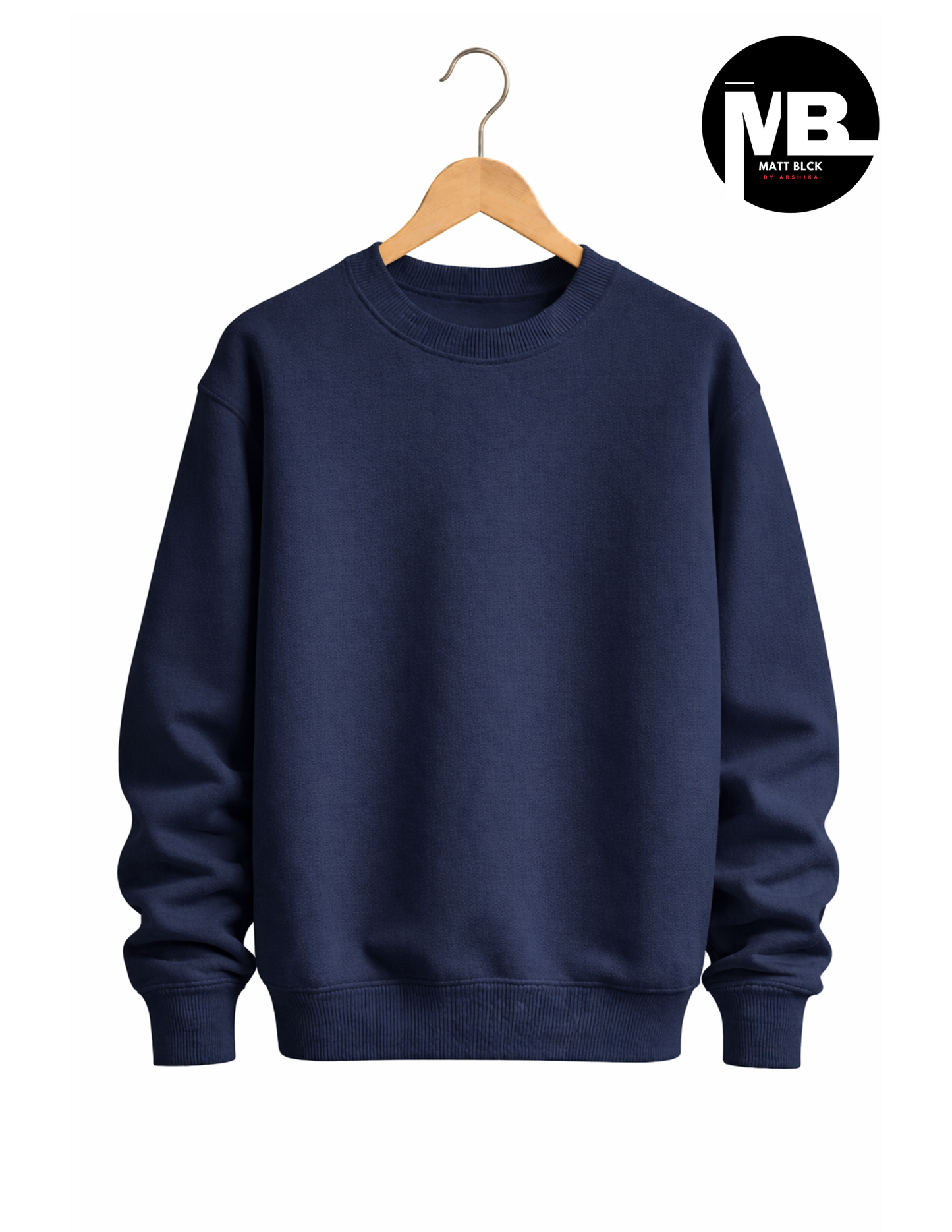 Unisex Plain Sweatshirt in Multiple Colours