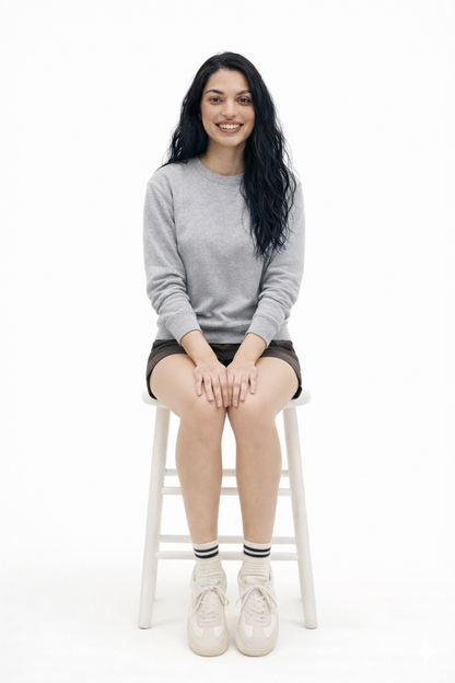 Unisex Plain Sweatshirt in Multiple Colours